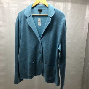 Talbots Pure Merino Wool Blazer Jacket